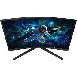 Монітор вигнутий Samsung 27" Odyssey Gaming G55C Black teh0023938 - мініатюра 9