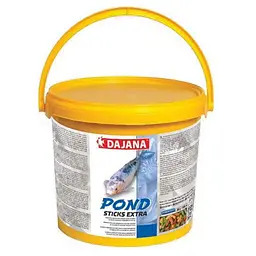 Корм для ставкових риб у вигляді паличок Dajana Pond Sticks Extra 4 кг