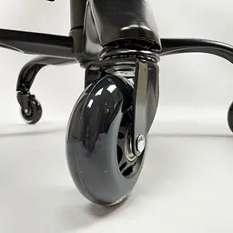 Геймерське крісло DEXON ORION X з підставкою для ніг, з тканини+подушки велюр, металева хрестовина, Темно-Сірий - мініатюра 8