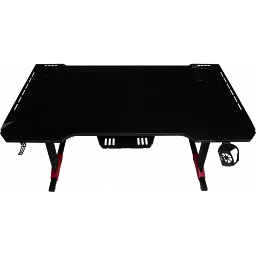 Геймерський комп'ютерний стіл GT Racer T-1212, 120x60x73 Black (T-1212 (120x60x73) Black) - мініатюра 2