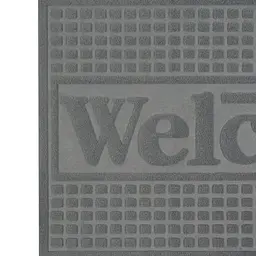 Килимок придверний Eco Fabric Welcome без кромки сірий 45 х 75 см (4575-011) - мініатюра 6