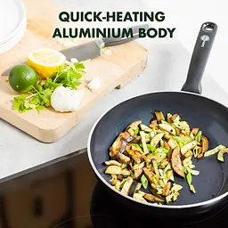 Сковорода WOK GreenPan Torino 28 см чорна CC001695-001 - мініатюра 3