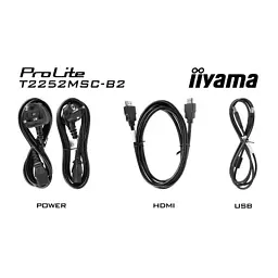 Монітор iiyama T2252MSC-B2 - мініатюра 12