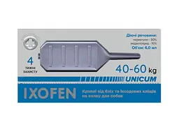 Краплі проти іксодових кліщів, бліх та комарів Unicum Ixofen для собак 40-60 кг 2 піп. x 6 мл - мініатюра 4