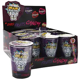 Льодяники Brain Blasterz Dark Fruits Tub 48г - мініатюра 5
