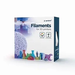 Філамент пластик Gembird для 3D-принтера 3DP-PLA 1.75 мм 1 кг, чорний (3DP-PLA+1.75-02-BK)