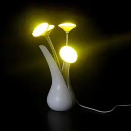 Нічник UFT Flowers NightLight Yellow Квітка з датчиком темряви жовтий - мініатюра 3