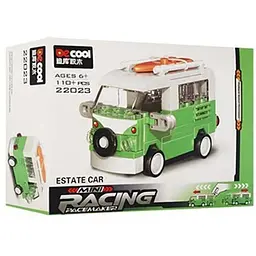 Дитячий конструктор Bambi Mini Racing 22023, 110 деталей