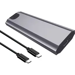 Зовнішня кишеня Dynamode M.2 SSD NVMe/SATA combo USB3.1 GEN2 USB-C (DM-CAD-SSD05)