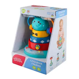 Розвиваюча іграшка Kiddi Smart Слоненя Грайко (1305-UK) - мініатюра 3