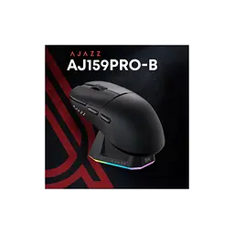 Мишка Ajazz AJ159PRO Wireless/Bluetooth/USB Charging Dock Black (AJ159-PRO-B) - мініатюра 4