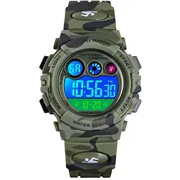 Наручний годинник чоловічий Skmei Kids KamoGreen (2833)