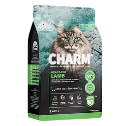 Сухий беззерновий корм для котів Charm Grass-Fed Lamb Чарм холістик, Ягня вигодуване на траві 5.4 кг (1001577)