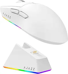 Миша Ajazz AJ139 V2 MC White (AJ139-V2-MC-W) - мініатюра 2