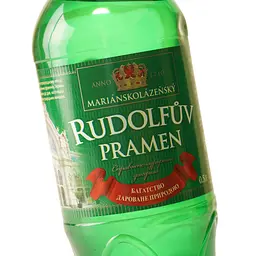 Вода мінеральна Rudolfuv Pramen лікувально-столова 0.5 л - мініатюра 5