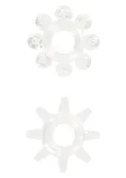 Ерекційні кільця Power Stretchy, 2 шт (білий) Toy Joy TOY9937 98648