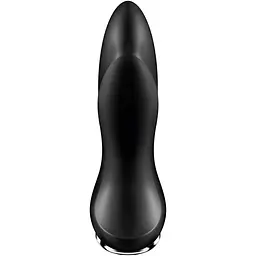 Анальна смарт-вібропробка із перлинним масажем Satisfyer Rotator Plug 1+ Black - мініатюра 6