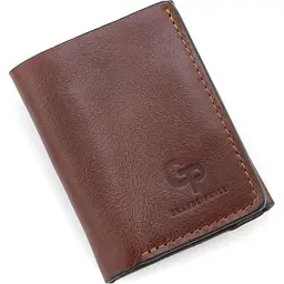 Жіночий шкіряний гаманець GRANDE PELLE 8х10х2 см acs0029359