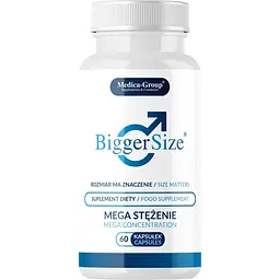 Дієтична добавка Medica-Group Bigger Size для збільшення розміру 60 капсул