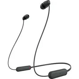 Навушники бездротові Sony WI-C100 стереоблютуз гарнітура (WIC100B.CE7) чорна