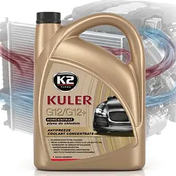Антифриз концентрат K2 Kuler Long Life -80 Червоний G12 / G12+ 5 л (T215C) (K20266)