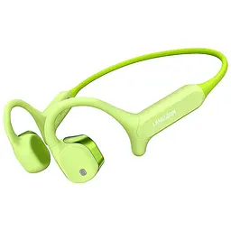 Навушники Langsdom бездротові кісткові BE14 Open-Ear для спорту з MP3 плеєром вологозахистом IP67 та до 17 годин роботи Жовтий
