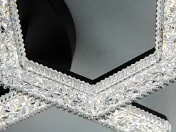 Стельовий LED-світильник Diasha 6653/2+2BK — 54 Вт, 58×48 см, пульт і зміна температур - мініатюра 5