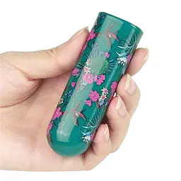 Вібратор для клітора Lovetoy Antheia Massager 8.5 см зелений - мініатюра 4