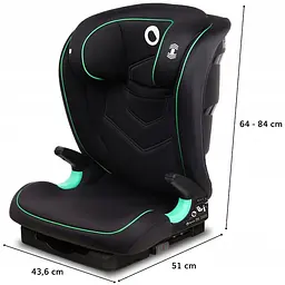 Автокрісло Lionelo Neal 15-36 кг Black Onyx - мініатюра 6