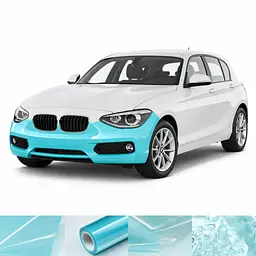 Антигравійна захисна бронеплівка за лекалами для BMW 1 Series F20 2011-2015 - передній бампер