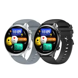 Смарт-часи XO J14 Round 1.75 inch AMOLED Large Screen Sports Watch Сірі
