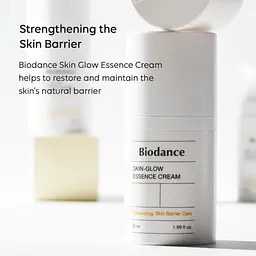 Зволожувальний крем для обличчя з керамідами Skin-Glow Essence Cream Biodance 50 мл - мініатюра 2