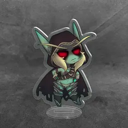 Акрилова колекційна фігурка World of Warcraft Чібі Chibi Сільвана 10 см - мініатюра 2