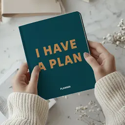 Планер Orner "I HAVE A PLAN" зеленый - миниатюра 4