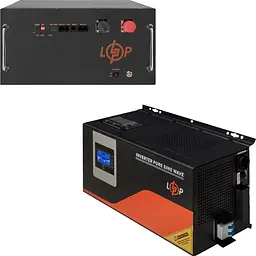 Джерело безперебійного живлення [ДБЖ] LogicPower W4500 + АКБ LiFePO4 7168Wh [40114] [149771]