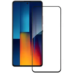 Скло захисне ACCLAB Full Glue Xiaomi Poco M6 Pro Black (1283126589775) - мініатюра 2