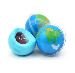 Жувальні цукерки Halloween 3D Earth Gummy Candy with Jam 200шт - мініатюра 4