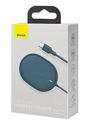 Бездротовий зарядний пристрій Baseus Light Magnetic 15 W WXQJ-03 Blue - мініатюра 5