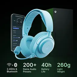 Ігрова гарнітура SteelSeries Arctis Nova 3X Wireless MultiPlatform/Xbox Aqua (61691) - мініатюра 5