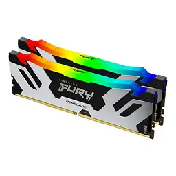 Модуль пам'яті Kingston Fury DDR5 96GB (2x48) 6000MHz Renegade RGB XMP (KF560C32RSAK2-96)