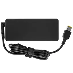 Блок живлення для ноутбука Lenovo 20V, 4.5A, 90W, USB+pin (Square 5 Pin DC Plug), black (без кабелю!)