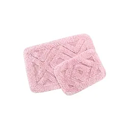 Набір килимків Irya - Barnes pink рожевий 60x90+40x60