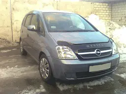 Дефлектор капоту мухобійка для Opel Meriva 2002-2008