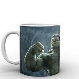 Кухоль GeekLand Халк Hulk avengers hulk HU.02.016 330 мл білий - мініатюра 2