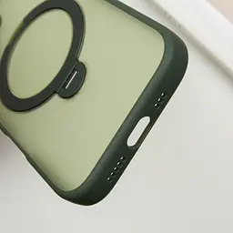 Чохол Ummi Colorful with MagSafe HQ Ring для Apple iPhone 16 Pro (6.3) Green - мініатюра 7