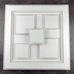 Світильник LED smart OXFORD+пульт 110W 3000-6000K IP20 білий квадрат Violux - мініатюра 3