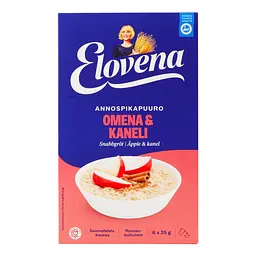 Каша вівсяна Elovena яблуко та кориця 210 г - мініатюра 2