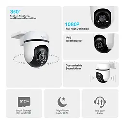 Камера відеоспостереження TP-Link (TAPO-C500) - мініатюра 2