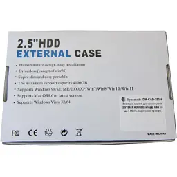 Кишеня зовнішня Dynamode 2.5" SATA HDD/SSD USB 3.0 Transparent (DM-CAD-25316) - мініатюра 11