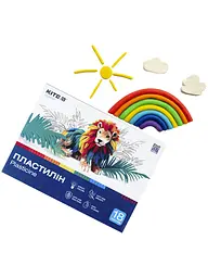 Пластилін 18 кол. 360 г KITE Classic (K-085) - мініатюра 6
